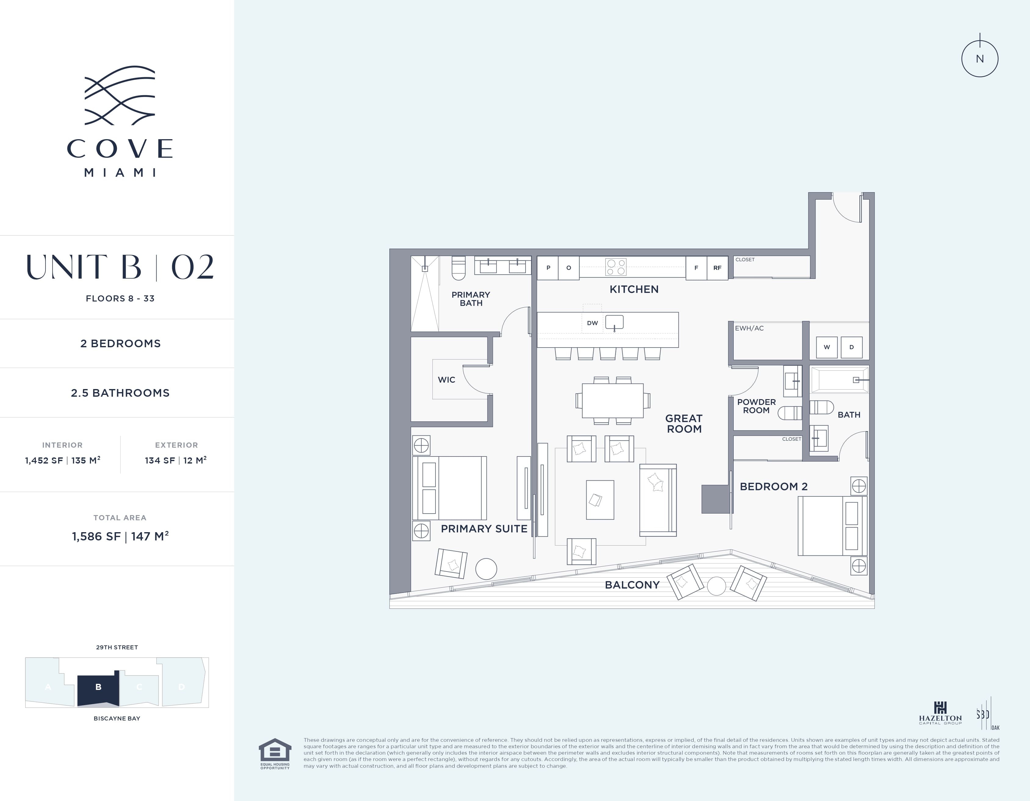 UNIT B 02 - FLOOR PLANS 8-33